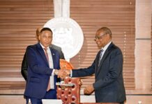 PRESIDENT BOKO RECEIVES 𝐅𝐎𝐑𝐄𝐍𝐒𝐈𝐂 𝐀𝐔𝐃𝐈𝐓 𝐑𝐄𝐏𝐎𝐑𝐓