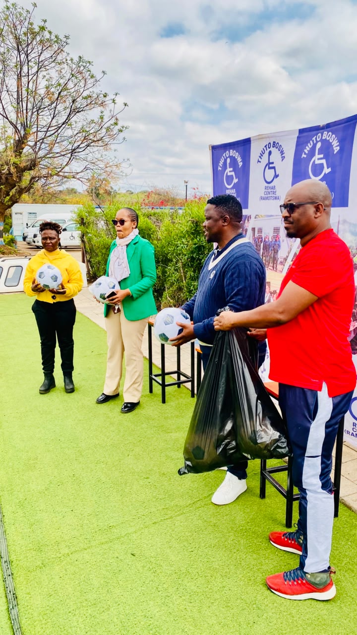 AFRICAN HERO, THE 2ND REPUBLIC AND DONALD KEAKILE FOUNDATION DONATE FOOTBALLS TO SPECIAL NEEDS CENTRES