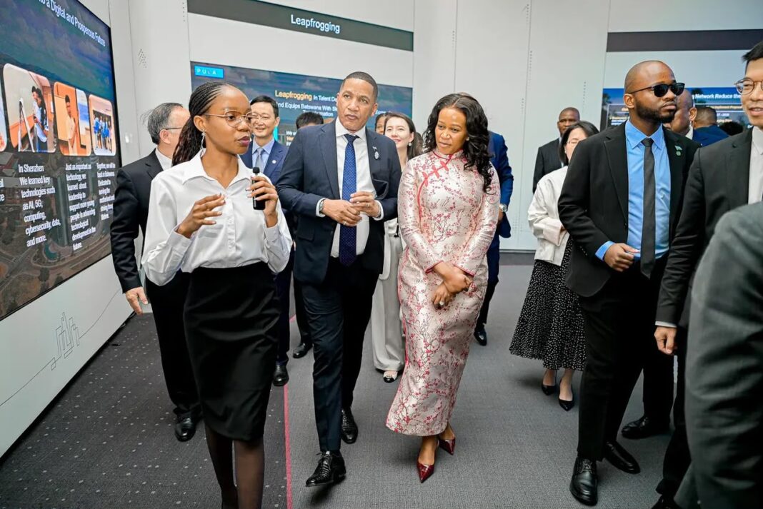 President Boko Visits Fuzhou’s Project 3820 to Drive Botswana’s Electric-Mobility Ambitions